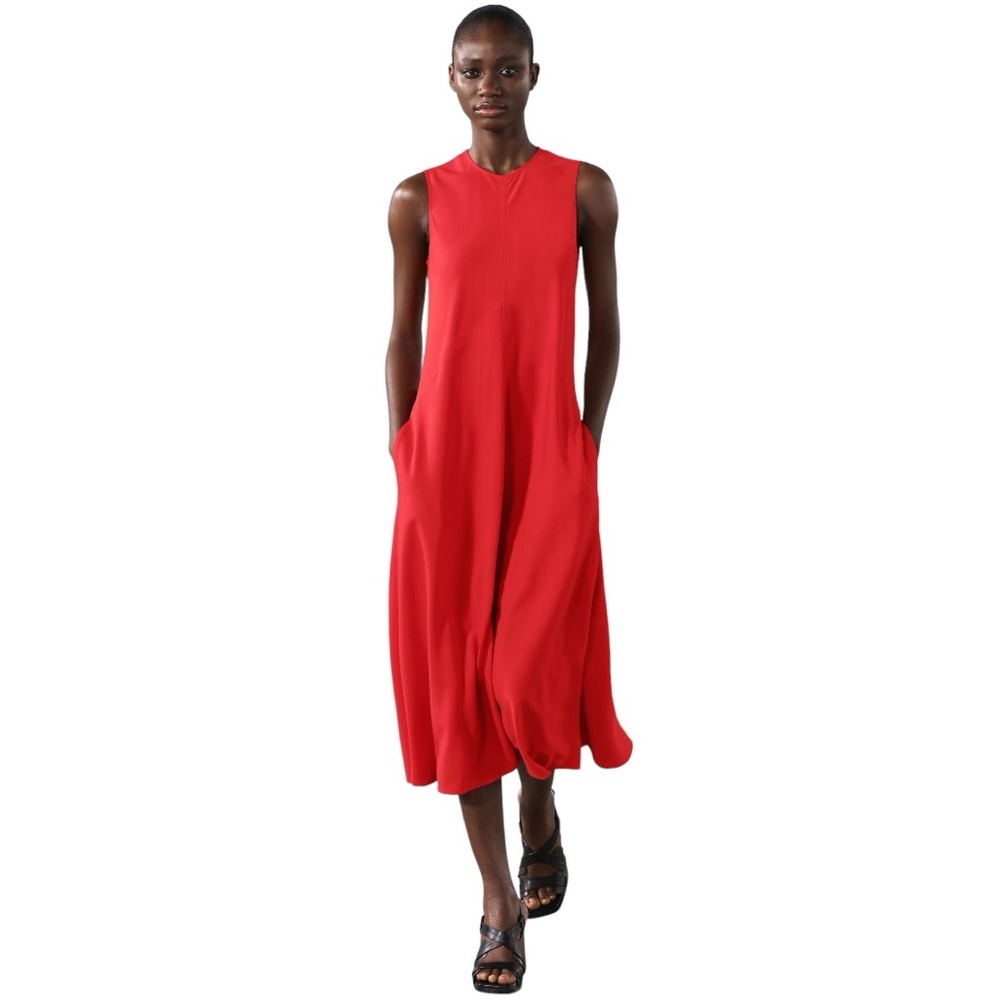 Zara Women Collection Pocket Midi Dress